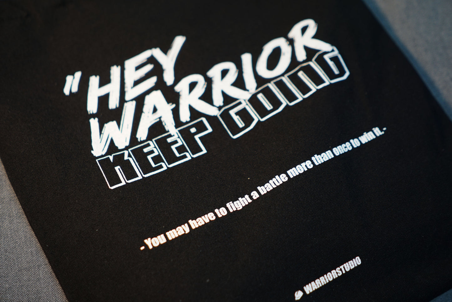 黑系帆布袋 Hey Warrior Tote Bag