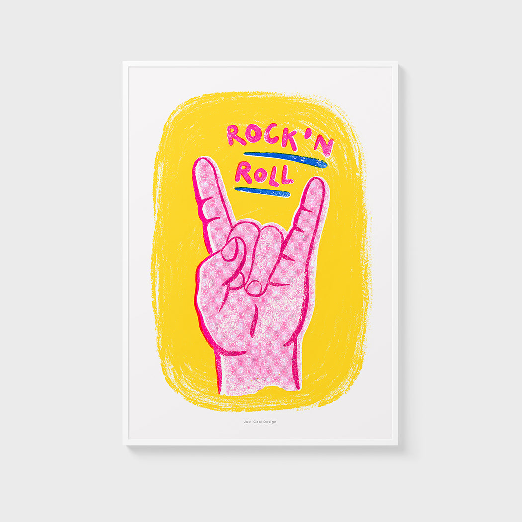 Rock and Roll wall art 「樂與怒」創意藝術設計掛畫