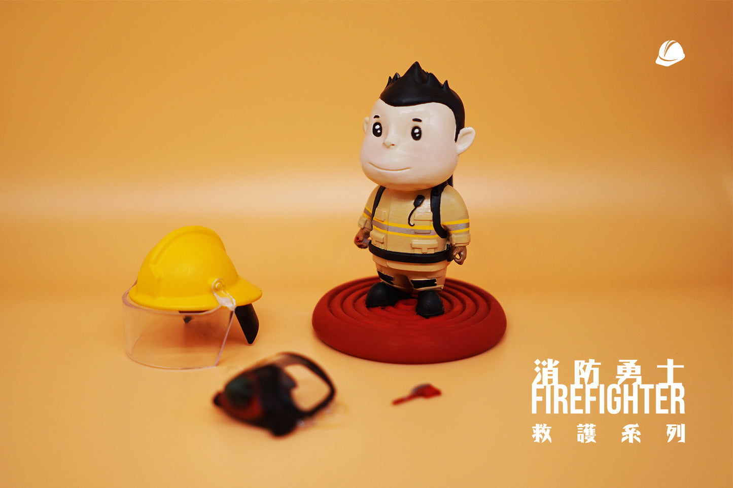 【消防勇士】公仔擺設 "FireFighter" Designer Toy